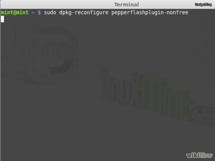 Изображение с названием Upgrade Adobe Flash Player on Linux Mint Step 3